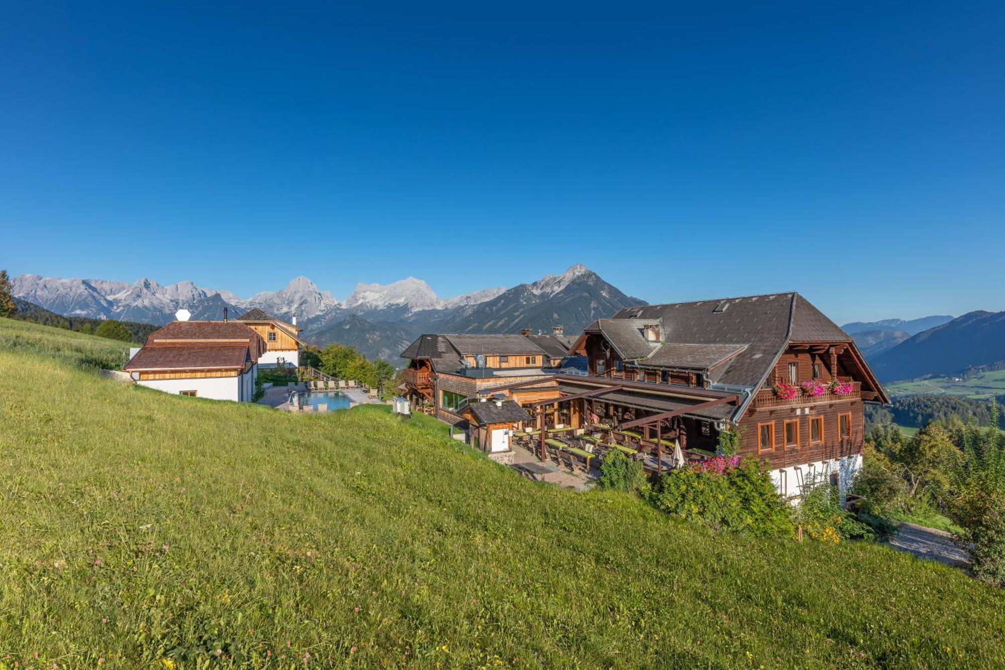 Almresort Baumschlagerberg Vorderstoder ภายนอก รูปภาพ