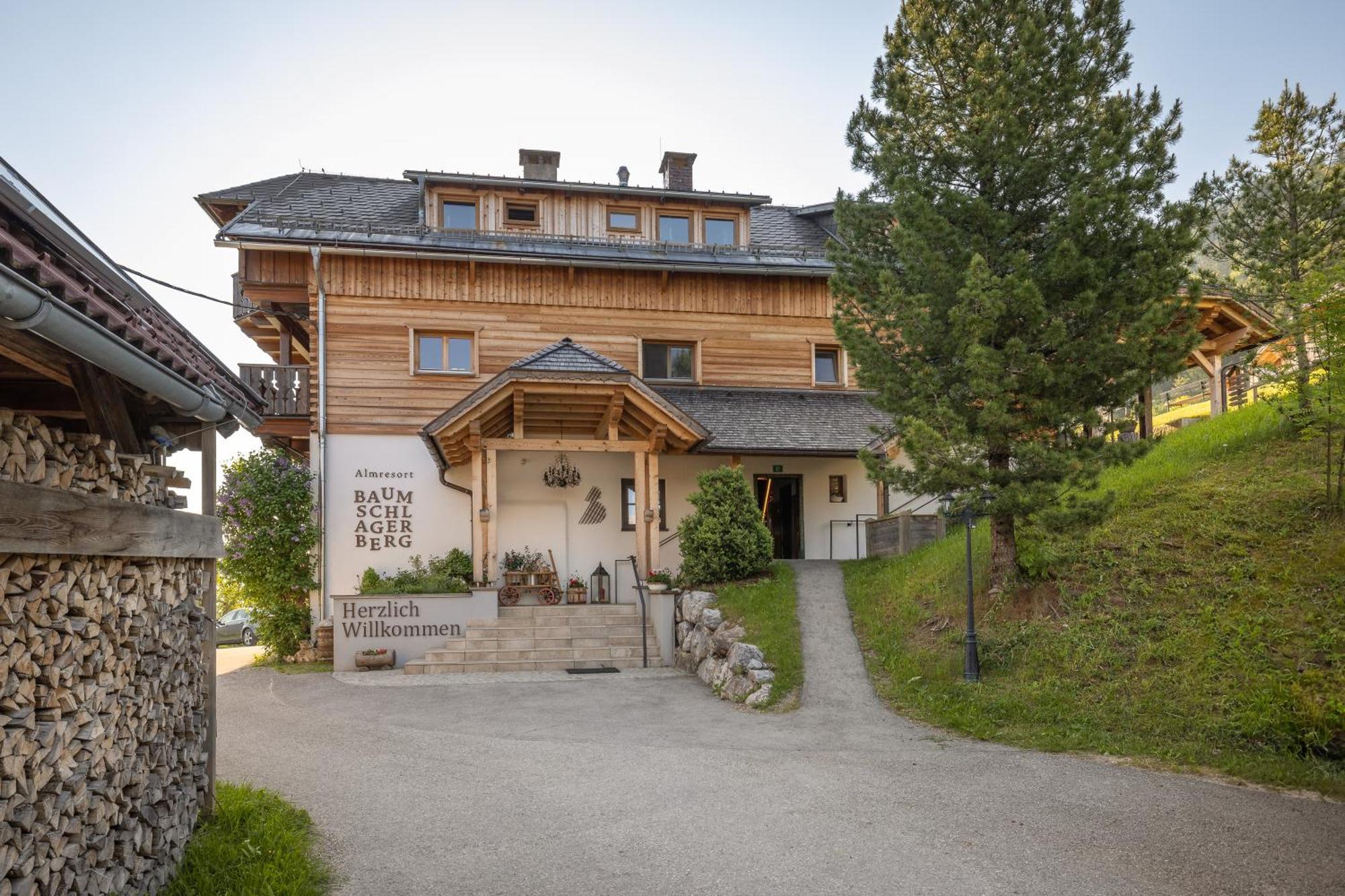 Almresort Baumschlagerberg Vorderstoder ภายนอก รูปภาพ